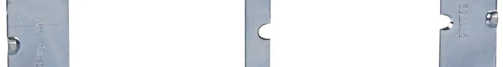 Placca di montaggio ATO 2×1 tgr 
