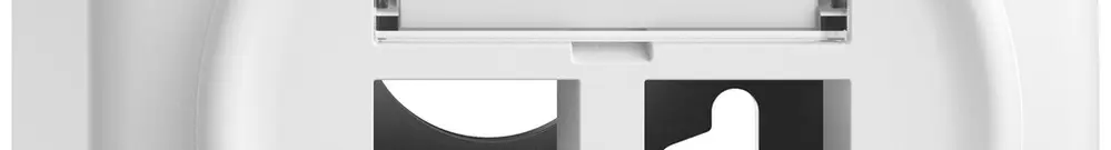 AP-Montageset STANDARDdue Keystone SNAPFIX® gerade 2× ws 