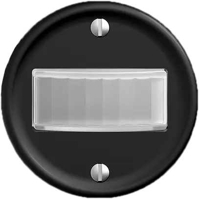 Détecteur de mouvement STANDARDdue Q pirios 180 R eco 1 canal, noir 