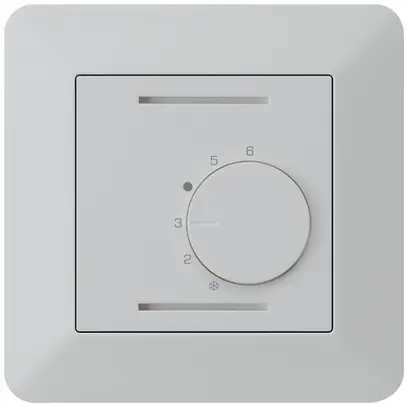 Thermostate d'ambiance ENC kallysto.trend gris clair sans interrupteur 