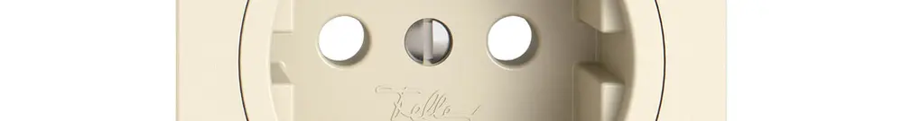 Kit di copertura EDIZIO.liv 60×60mm crema 