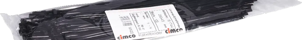 Fascetta Ty-Rap TY5253MXR 4.8×293mm nero 