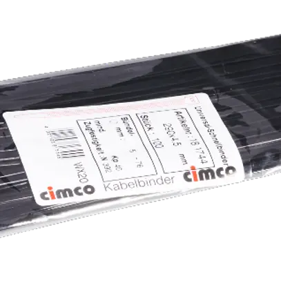 Fascetta Ty-Rap TY5253MXR 4.8×293mm nero 