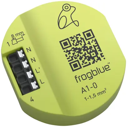 Attuatore-commutatore RF INS frogblue frogAct1-0, 1-canale 230V 400W 