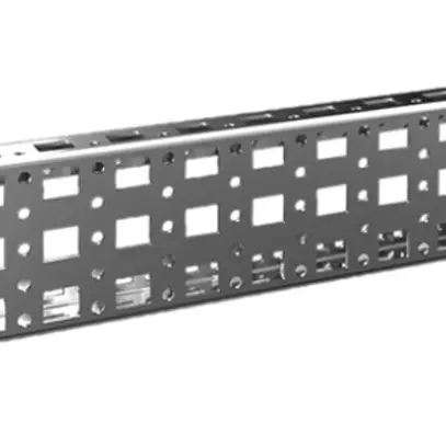 Châssis de montage Rittal VX 8617.130 525×64×23mm barre gris 4pcs 