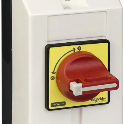 Interruttore principale arresto emerg.AP SE Vario 20A 3P rosso IP65 