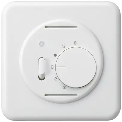 UP-Raumthermostat basico weiss mit Schalter 