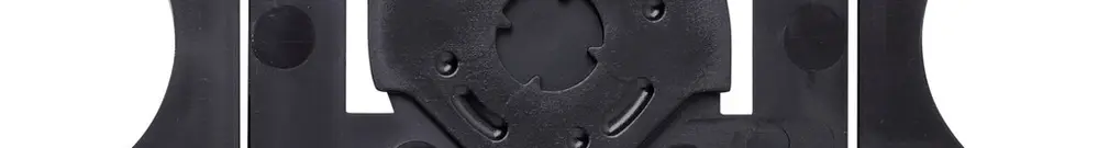 Adattatore di montaggio Siedle 1× 99×90×12mm nero 