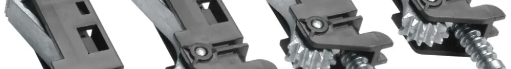 Ancoraggio per parete cava Hager volta VZ405N Set di 4 pezzi 