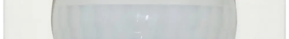 EB-Bewegungsmelder SWISSLUX Indoor 180 C Kombi 2L SF EDIZIOdue weiss 