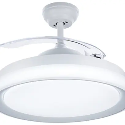 Lampada sospesa LED Bliss 28/35W 4500lm 827/840/855 diretto bianco ventilatore 