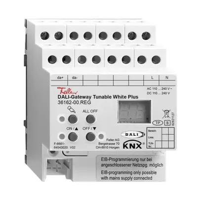 Gateway AMD FH KNX/DALI Tunable White Plus per 64 apparecchi/32 gruppi/16 scene 