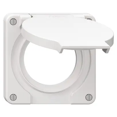 Couvercle avec clapet NEVO Ø53mm IP21 bc (joint bc) 