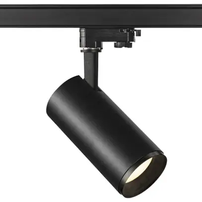 Spot LED SLV 3~ NUMINOS M PHASE 20W 2060lm 4000K 60° Ø85×185mm nero 