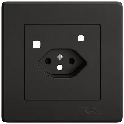 Kit de recouvrement EDIZIO.liv p.prise différentiel-résiduel 96×96mm no 