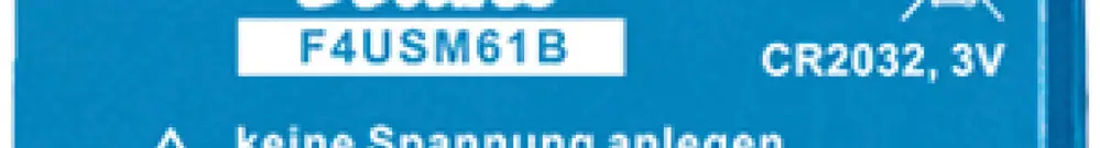 Entrata binaria INS RF Eltako F4USM61B quadrupla a batteria EnOcean 