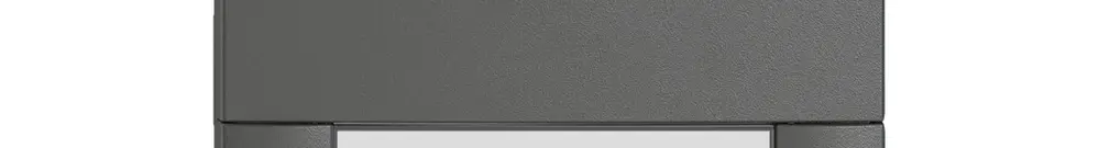 Pulsante 1/1 EDIZIO.liv KNX e UNI c.SNAPFIX® c.LED&targhetta 2×com.semplice grs 