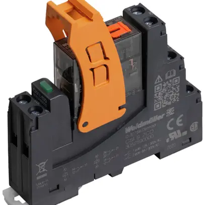 Relè WM CRIKIT S L/PB 1CO 16A AgNi 19.2…28.8VAC LED raccordo a vite RT II 