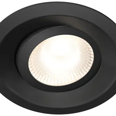 Downlight LED Plejd DWN-01-B 8W 515lm 2200…4000K IP44 VAR Ø94mm noir 