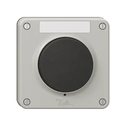 Coperchio NEVO, per suoneria, non illuminato, membrana nera, grc 