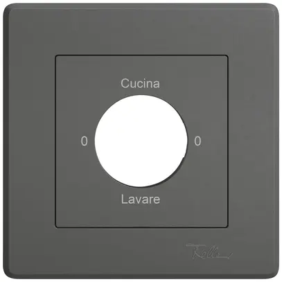 Kit di montaggio INC EDIZIO.liv SNAPFIX® p.interr.rot.c.chius.0-Cuc-0-Lav.grs 