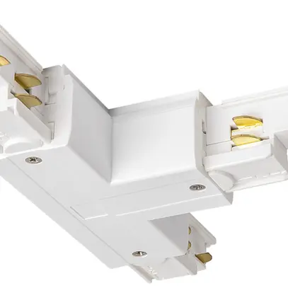 Raccord en T SLV S-TRACK 3~ DALI PE LEFT 220…240V blanc 