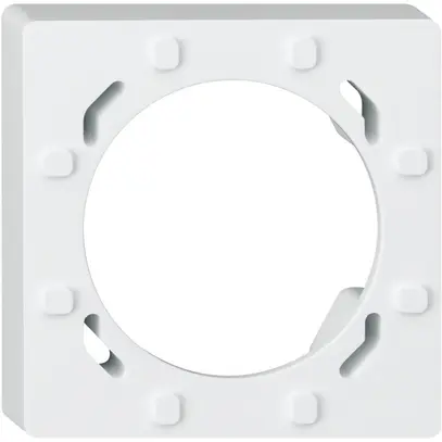 Quadro di rialzo Hager kallysto.line per apparecchi INC grd.I 15mm bianco 
