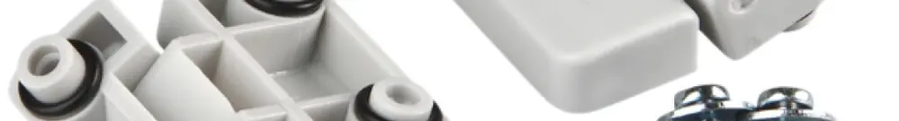 Kit di cerniere per CUBO D senza montaggio 