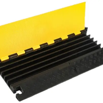 Canal de câblage au sol DEM CP-5 gomme 445×48×800mm 34×31mm jn/no 