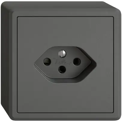 Presa AP EDIZIO.liv SNAPFIX® 1×T13 grs 