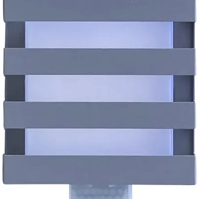 LED-Wandleuchte Z-Licht PIR Cube L SEN 5.5W 500lm 3000K IP65 115×115mm grau 