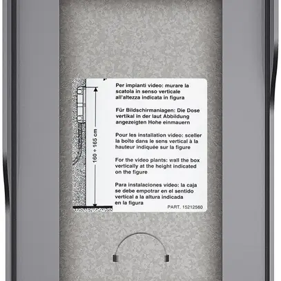 Boîtier AP Sfera 2 modules gris graphite 