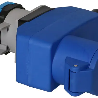 Distributore di corrente MH maxCAMP 1×CEE16 6h blu 1×T23 IP44 