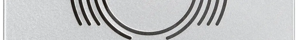 Plaque frontale pour module de haut-parleur Urmet Alpha, IP55, noir 