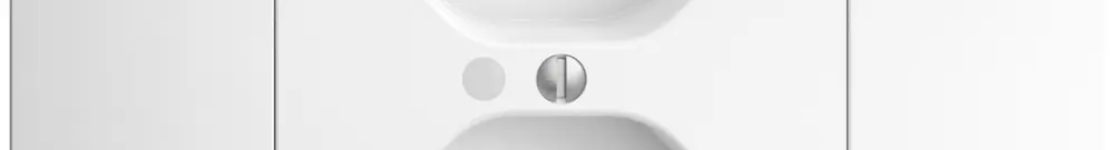 Prise INC 2×T23 16A blanc avec LED vt.EDIZIOdue avec bornes enf. 