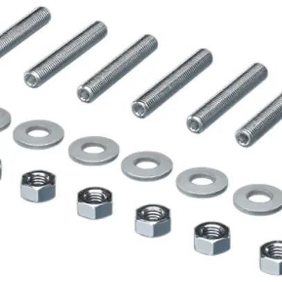 Perno filettato Rittal SV 9676.971 M10 35mm acciaio 8pz 