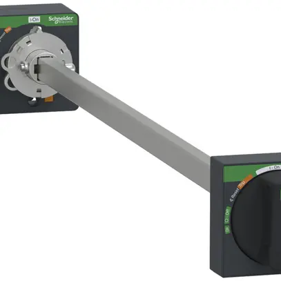 Commande rotative a.embrayage porte p.ComPacT NSXm/PowerPact B, IP54 noir 