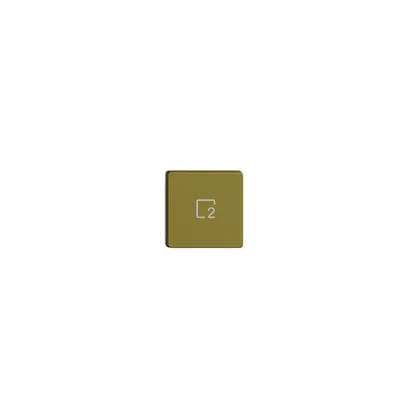 UP-Taste 1/4 Edue Wiser Symbol Szene 2 olive 