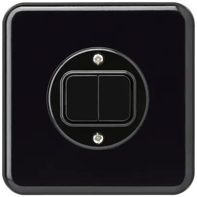 UP-Druckschalter basico 1/1L schwarz 