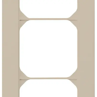 Telaio di copertura INC kallysto.pro 3×1 beige 94×214mm 
