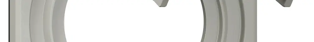 Coperchio con coperchio ribaltabile NEVO Ø53mm chiudibile IP21 grc (guarn.ne) 