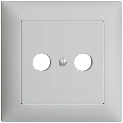 Kit frontal ENC EDIZIOdue gris clair 88×88mm 