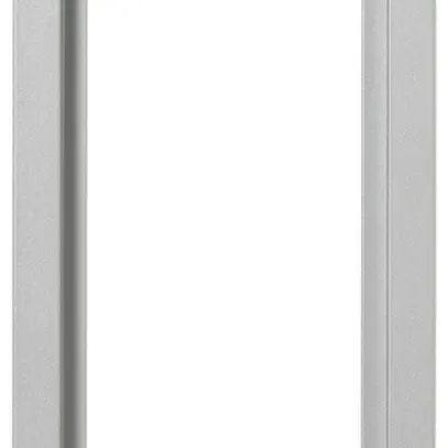 Kombirahmen Siedle, aus Aluminium, 331×131×15mm, silber 
