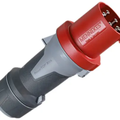 Spina PowerTOP Xtra CEE 63A 3L+N+PE 400V 6h ro Ø100×246mm IP44 