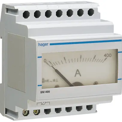Amperometro INS Hager 0…400A, senza trasformatore 