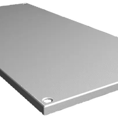 Plaque supérieure Rittal SV 9681.648 400×800mm parement du toit gris 