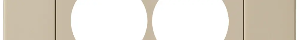 Kit di montaggio INC per 2 XLR kallysto.pro beige 