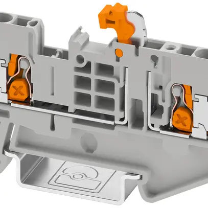 Borne de sectionnement à couteau PX XT 2,5-MT 4mm² 20A 500V 2×1 DIN35 gr 