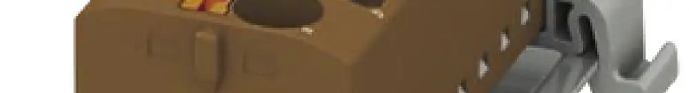 Bloc de distribution PX PTFIX 10/18X4-NS35A BN 