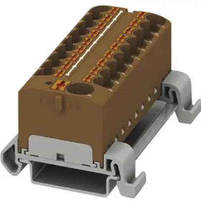 Bloc de distribution PX PTFIX 10/18X4-NS35A BN 